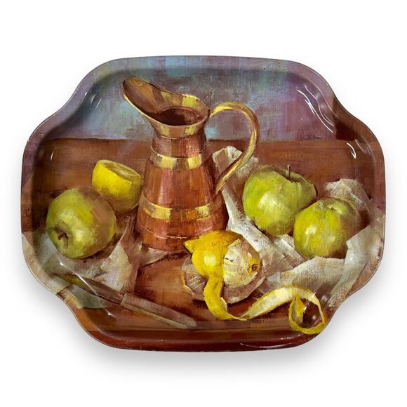 Vintage 4-Pack Elite Trays England Dessert Tea Service Fruit Small Trays 7.5" - Picture 12 of 16